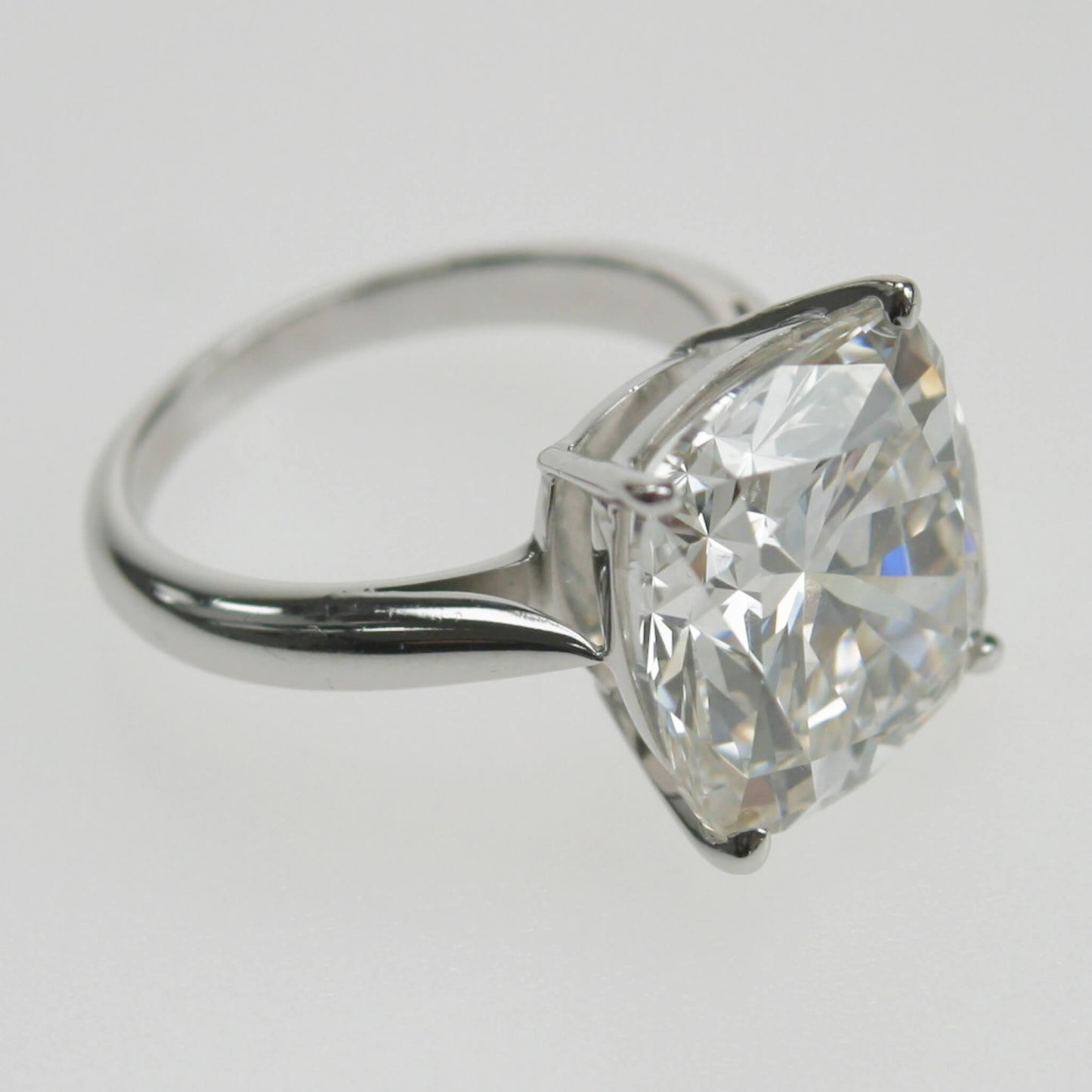 Cushion-Cut Diamond Solitaire