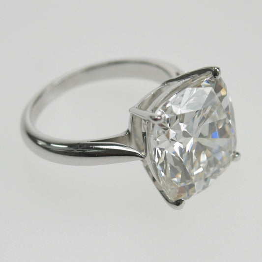 Cushion-Cut Diamond Solitaire
