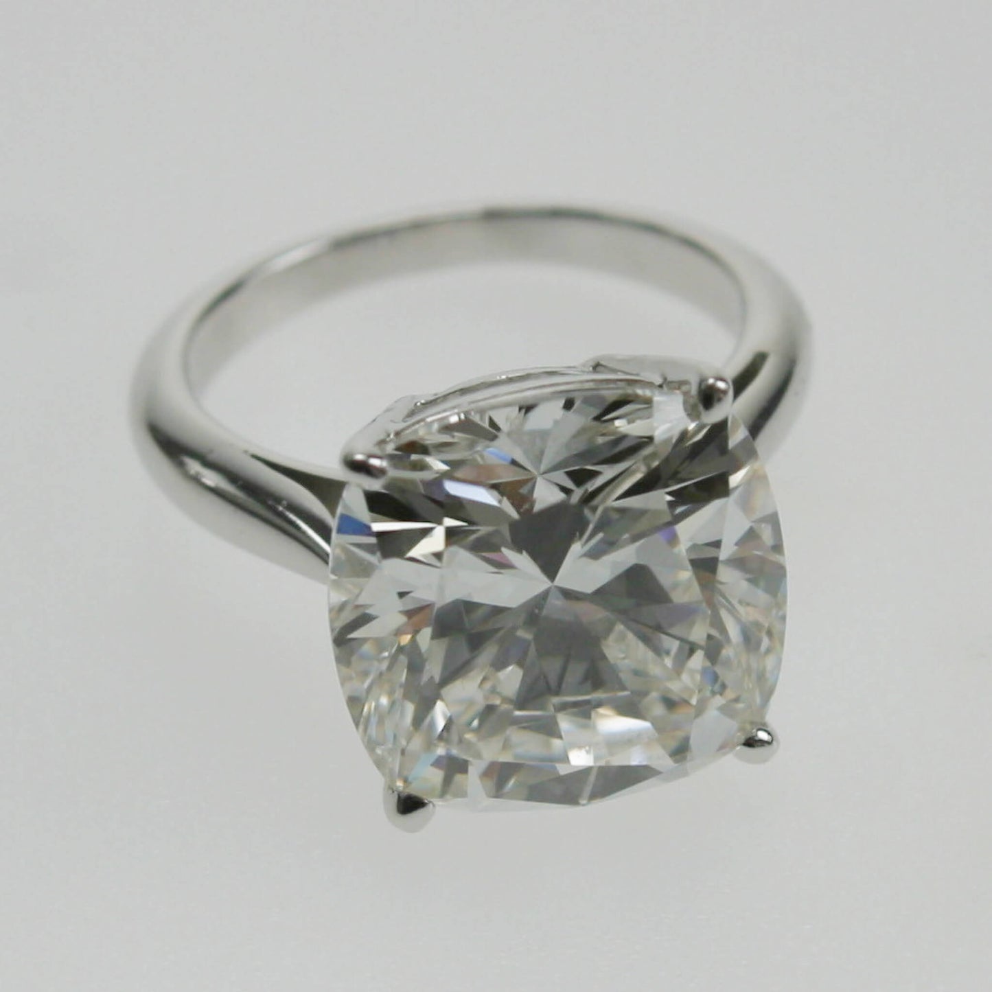 Cushion-Cut Diamond Solitaire