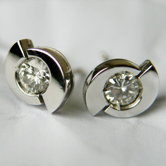Diamond Stud Earrings