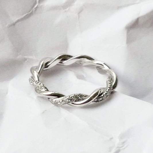 Twisted Wire Alliance Wedding Ring