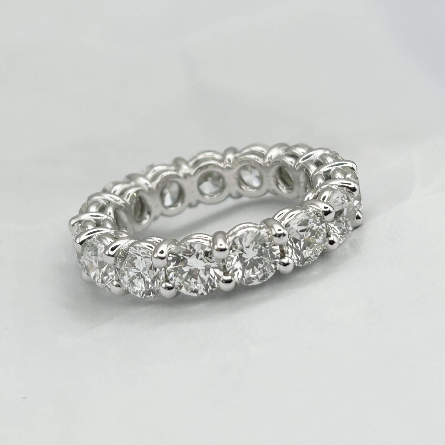 Diamond Alliance Ring with Prong Setting