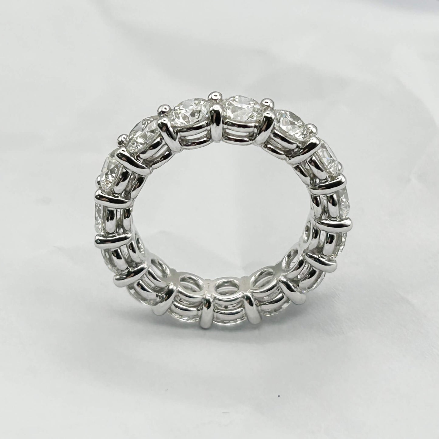Diamond Alliance Ring with Prong Setting
